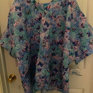 Set of 3 HQ plus size scrub tops